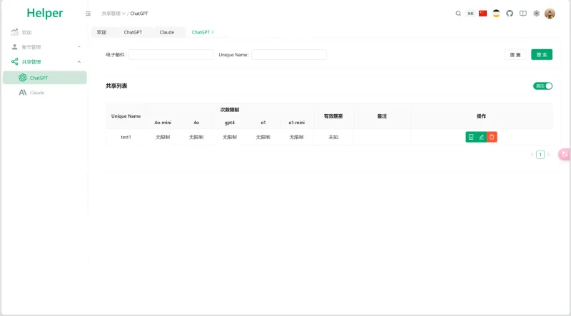 ChatGPT Plus/Claude Pro账号共享服务系统源码 Pandora Helper全开源_麦田吧