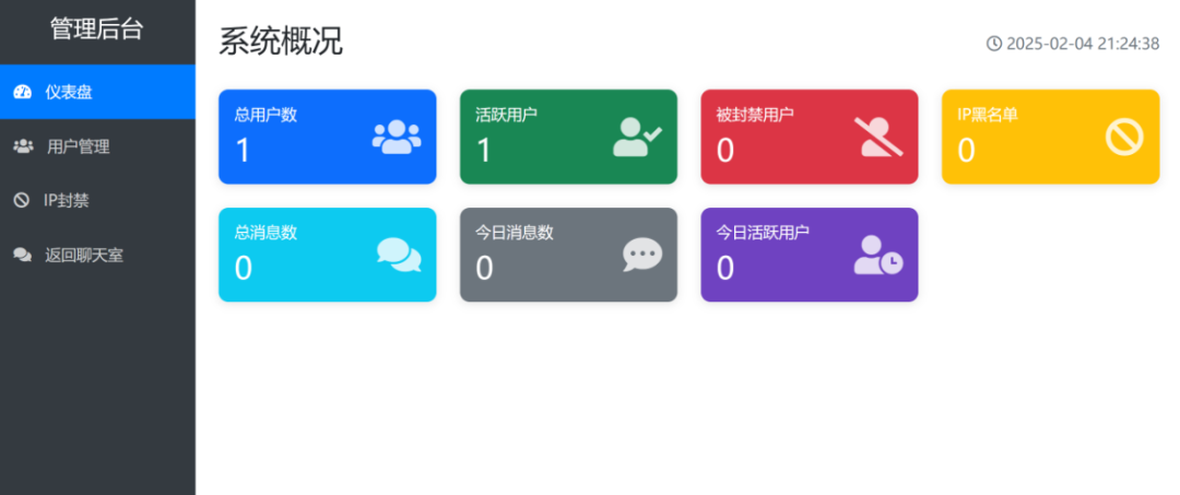 PHP在线聊天系统 支持多人在线同时聊天-1