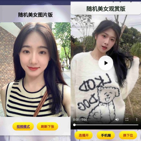 2025随机美图视频源码_麦田吧