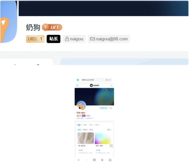 子比主题用户tag标签自定义插件_麦田吧